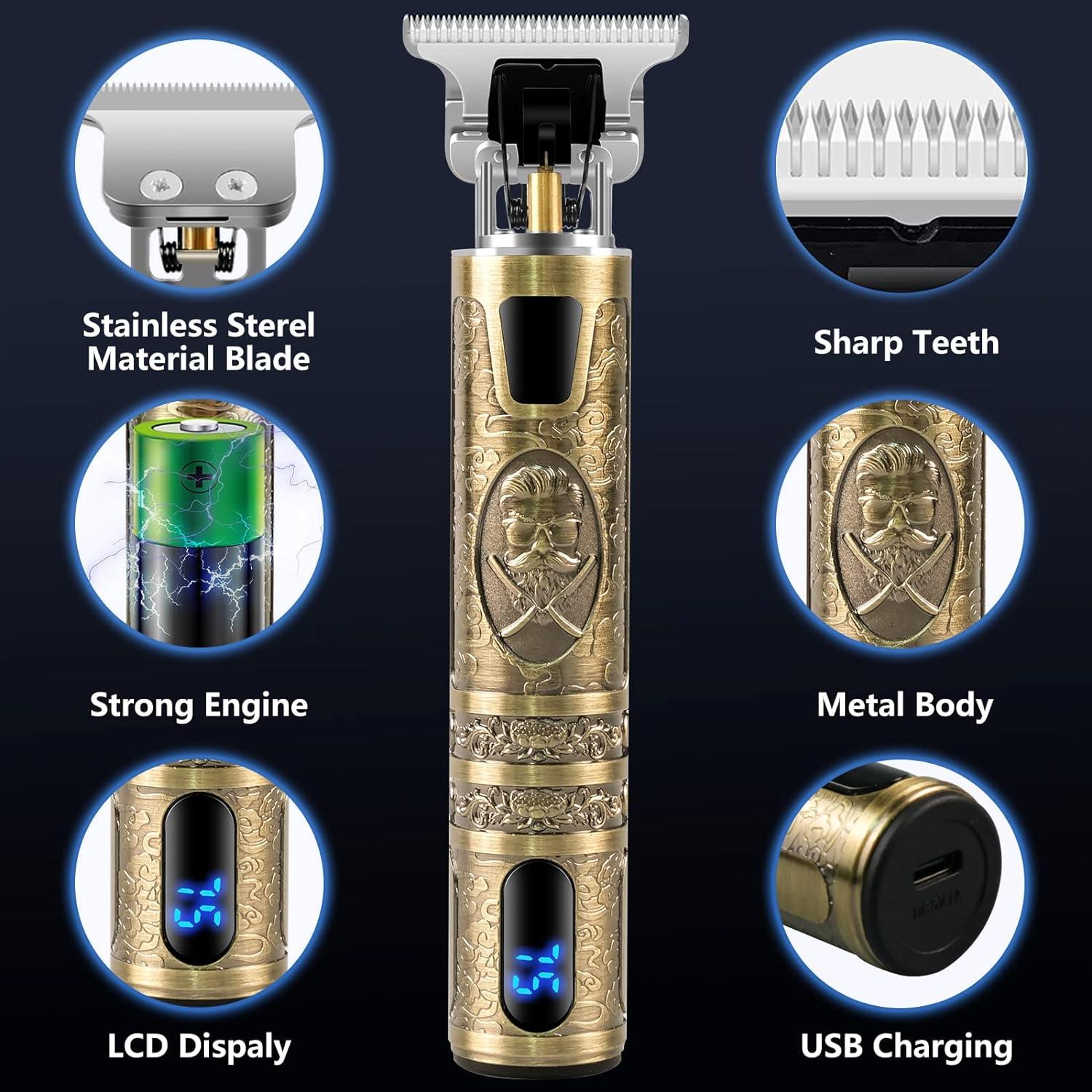 Professional Men's Hair Clipper – Precision Hair Trimmer for Adults & Barbers - LIFE STORES UGANDA