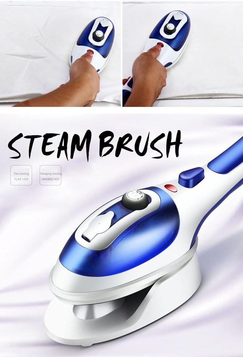 Portable Garment Steamer & Steam Iron 3 In 1 – Handheld Wrinkle Remover & Fabric Sterilizer for Clothes - LIFE STORES UGANDA
