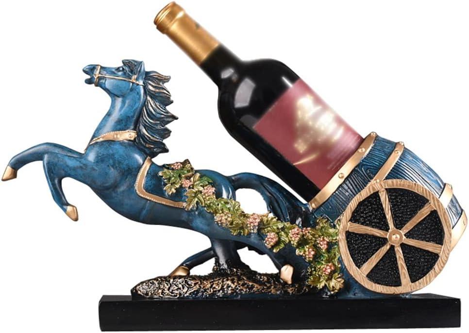 Horse Sculpture Wine Rack – Elegant & Artistic Wine Holder - LIFE STORES UGANDA