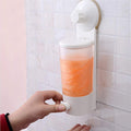 Push Liquid Soap Shampoo Dispenser – 0.5L Wall Mountable & Portable ABS Bottle for Hand Wash, Shampoo, Shower Gel & Lotion - LIFE STORES UGANDA
