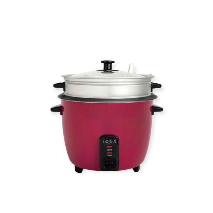 IQRA 2.8-Liter 2-in-1 Rice Cooker with Steamer – Perfect Rice, Every Time - LIFE STORES UGANDA