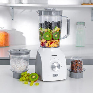 Geepas 3-In-1 Blender – 600W Powerful Motor, GSB44034N