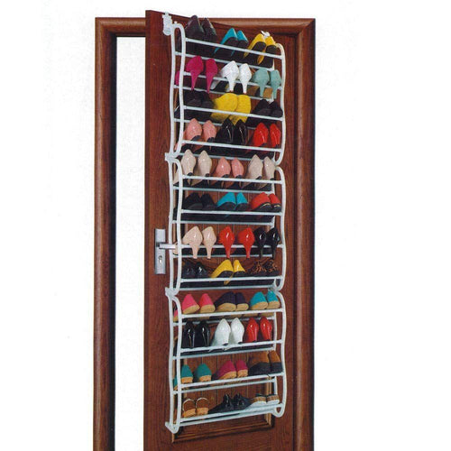12-Layer Hanging Over-the-Door Shoe Rack | 36 Pairs Storage Capacity | Practical & Sturdy Design - LIFE STORES UGANDA