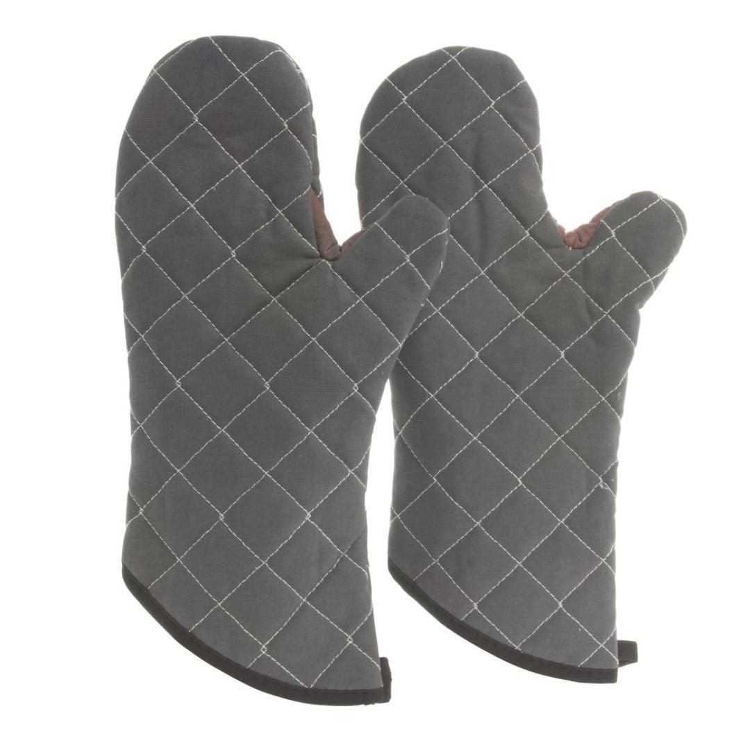 Heat-Resistant Quilted Oven Mitts – Ultimate Protection for Baking & Cooking - LIFE STORES UGANDA