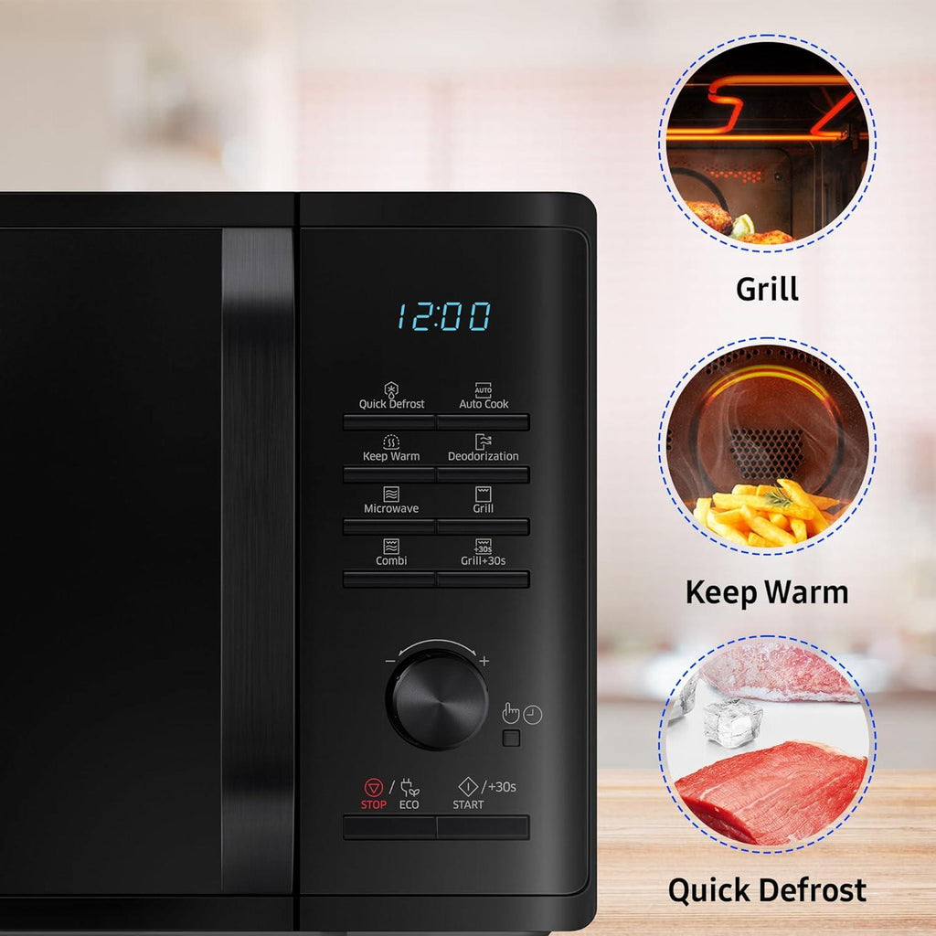 Samsung 23L Microwave Oven with Grill & Ceramic Enamel – Powerful, Versatile, and Durable - LIFE STORES UGANDA