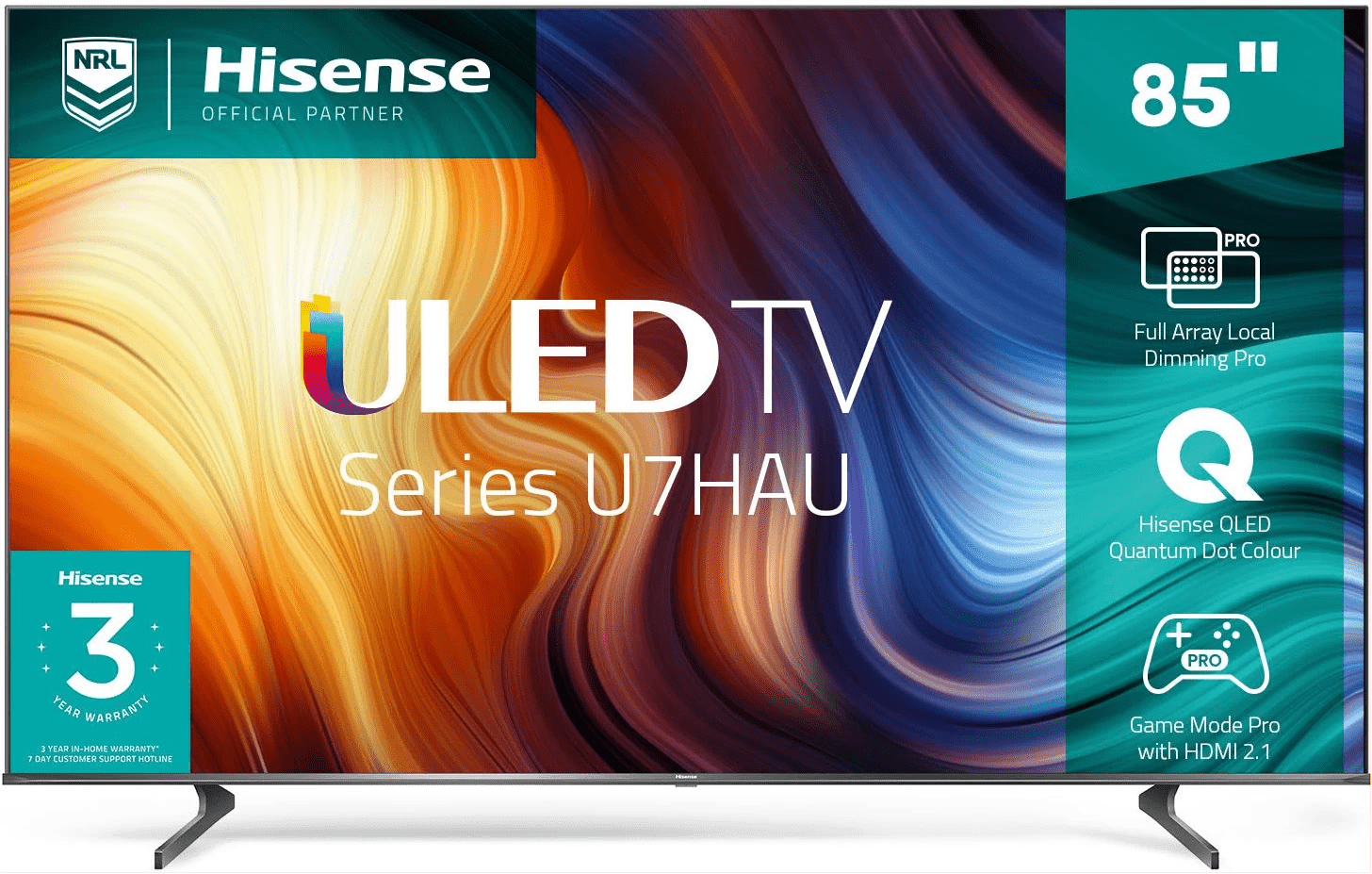 Hisense 85-Inch ULED Smart TV – Premium Quantum Dot 4K UHD (85U7K) - LIFE STORES UGANDA