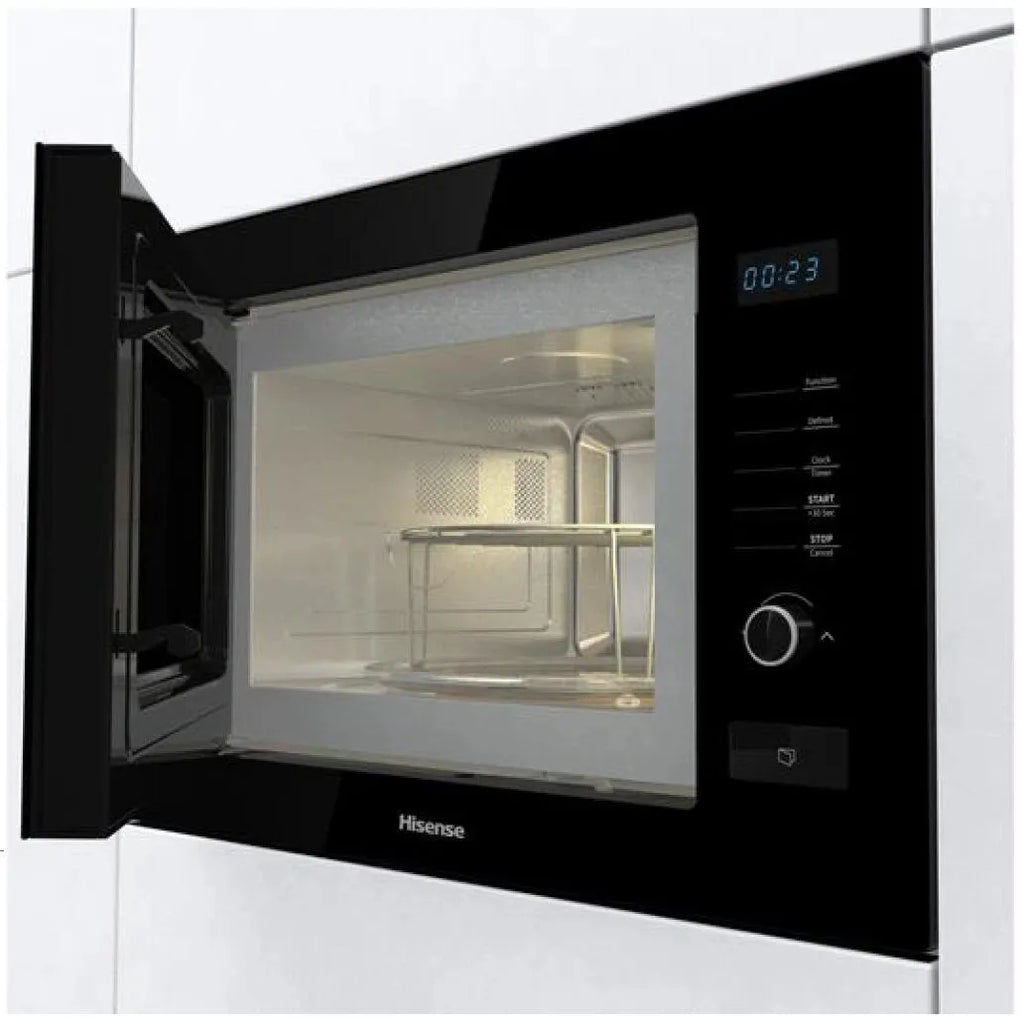 Hisense 25L Built-In Microwave Oven B25MOBX7 – 900W, Touch Control, Auto Cooking
