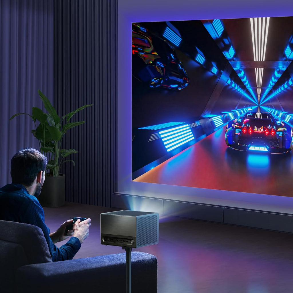 Hisense C1 Laser Smart Portable 4K Projector – TriChroma RGB Laser, Dolby Vision, JBL Speakers & Smart Streaming