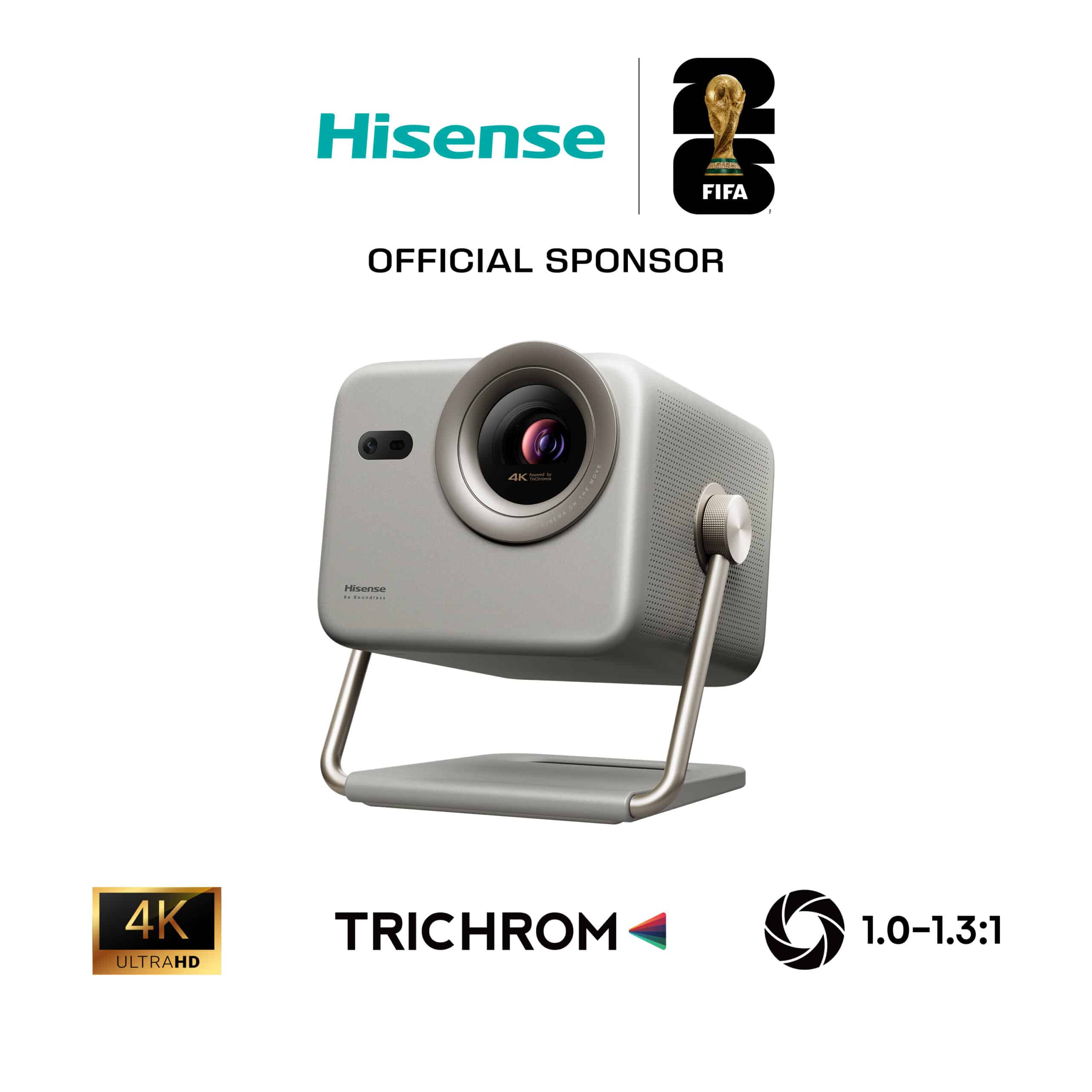 Hisense M2 PRO 4K TriChroma Smart Laser Projector Uganda | 1300 ANSI Lumens | Dolby Vision | VIDAA Smart OS