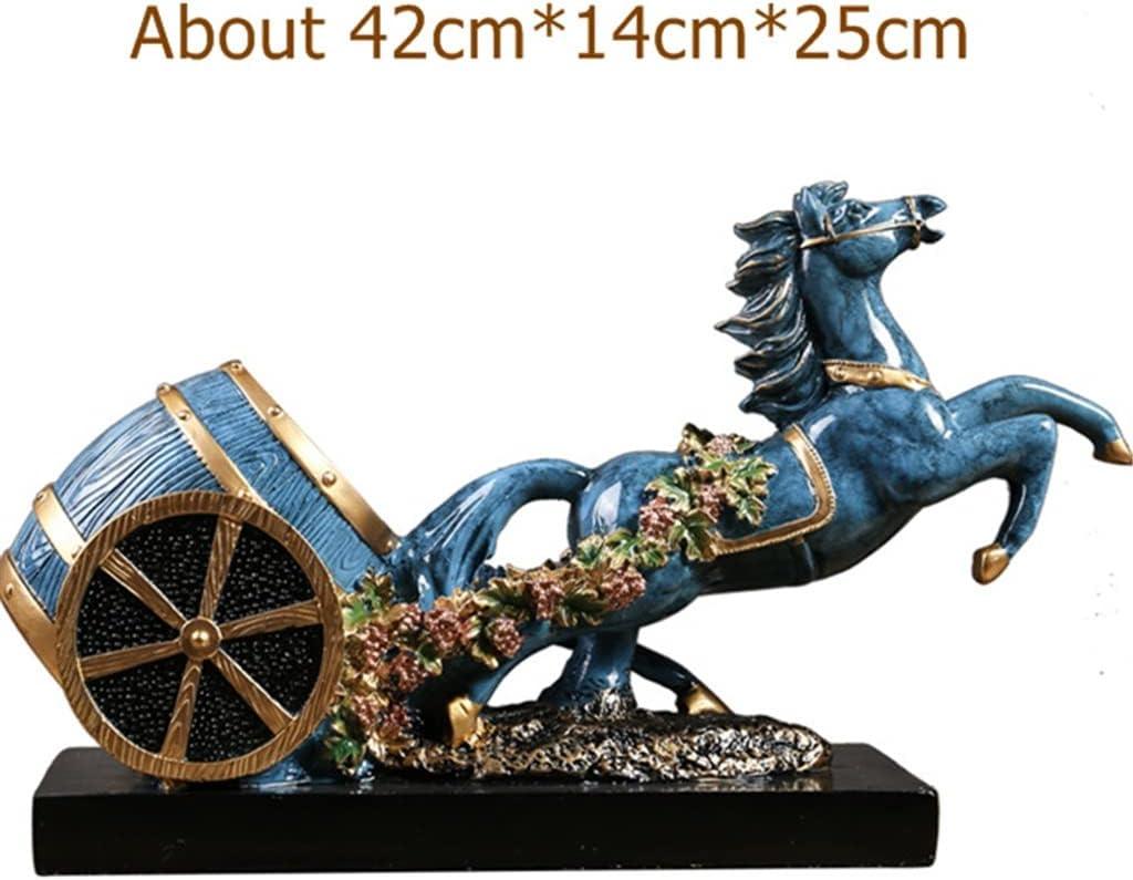 Horse Sculpture Wine Rack – Elegant & Artistic Wine Holder - LIFE STORES UGANDA