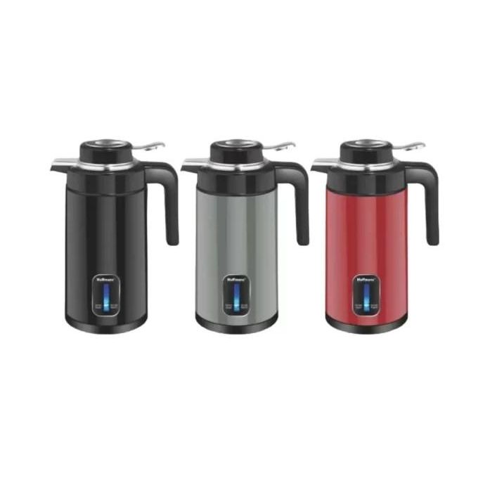 Hoffmans HM-2530 3L Electric Kettle 2000W Double-Layer Stainless Steel Insulated Boiler with Auto Shut Off