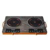 Hoffmans HM-9099 Infrared Double Cooker 5000W Touch Control Dual Heating Electric Hot Plate with LED Display