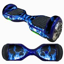 Flame Edition Self-Balancing Hoverboard – 200W Dual Motor, LED Lights & Bluetooth (Model 545)