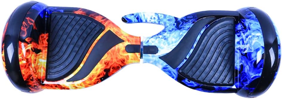 Flame Edition Self-Balancing Hoverboard – 200W Dual Motor, LED Lights & Bluetooth (Model 545)