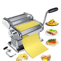 Pasta Machine – Stainless Steel Manual Noodles Maker with Multiple Adjustable Thickness Settings - LIFE STORES UGANDA