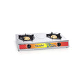 Saachi 2-Burner Gas Stove – Stainless Steel Top, Auto Ignition, Energy-Efficient Cooking - LIFE STORES UGANDA