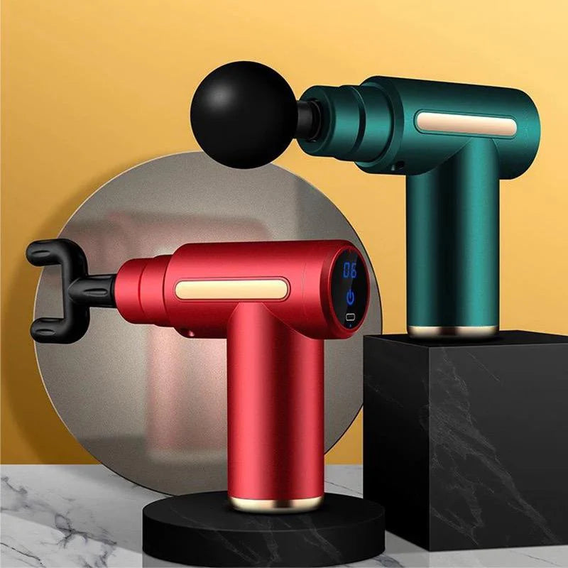 Portable Body Massage Gun – Deep Tissue Relief, Anytime, Anywhere - LIFE STORES UGANDA