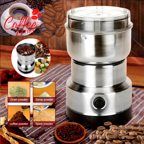 Stainless Steel Electric Coffee Bean & Spice Grinder – Mini Portable Dry Grain Mill | 100g Capacity | Multifunctional Smash Machine - LIFE STORES UGANDA
