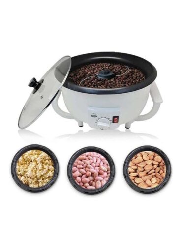 Sonifer Coffee Beans & Popcorn Roasting Machine – 1200W High-Capacity Home Coffee Roaster (300–500g) - LIFE STORES UGANDA