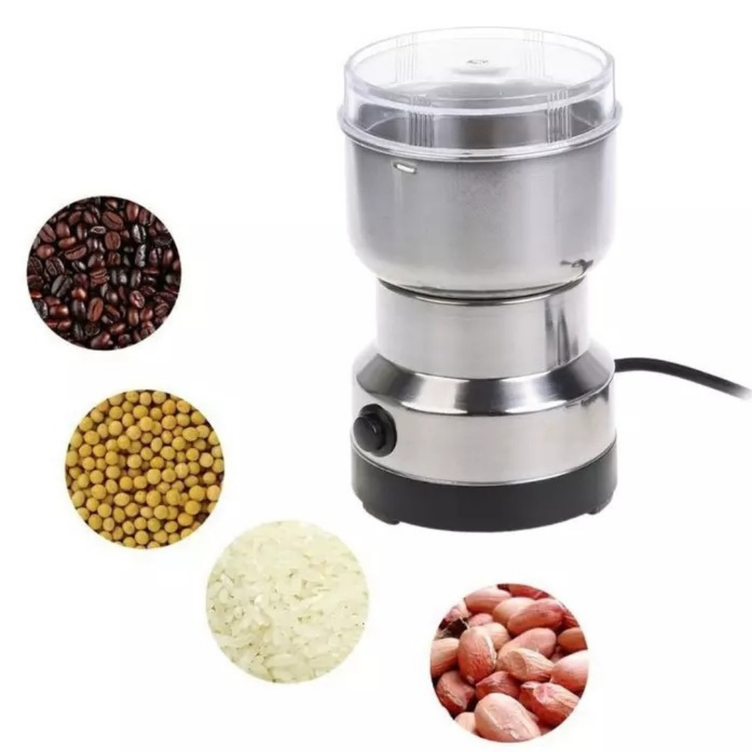 Stainless Steel Electric Coffee Bean & Spice Grinder – Mini Portable Dry Grain Mill | 100g Capacity | Multifunctional Smash Machine - LIFE STORES UGANDA