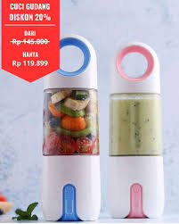 Juicer Cup – USB Rechargeable Portable Electric Juice Blender (Multicolor) - LIFE STORES UGANDA