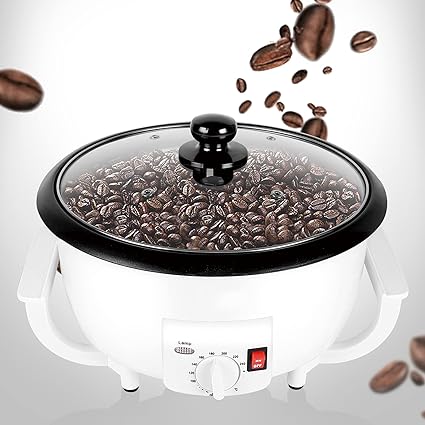 Sonifer Coffee Beans & Popcorn Roasting Machine – 1200W High-Capacity Home Coffee Roaster (300–500g) - LIFE STORES UGANDA