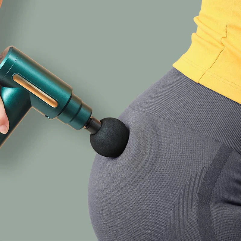 Portable Body Massage Gun – Deep Tissue Relief, Anytime, Anywhere - LIFE STORES UGANDA