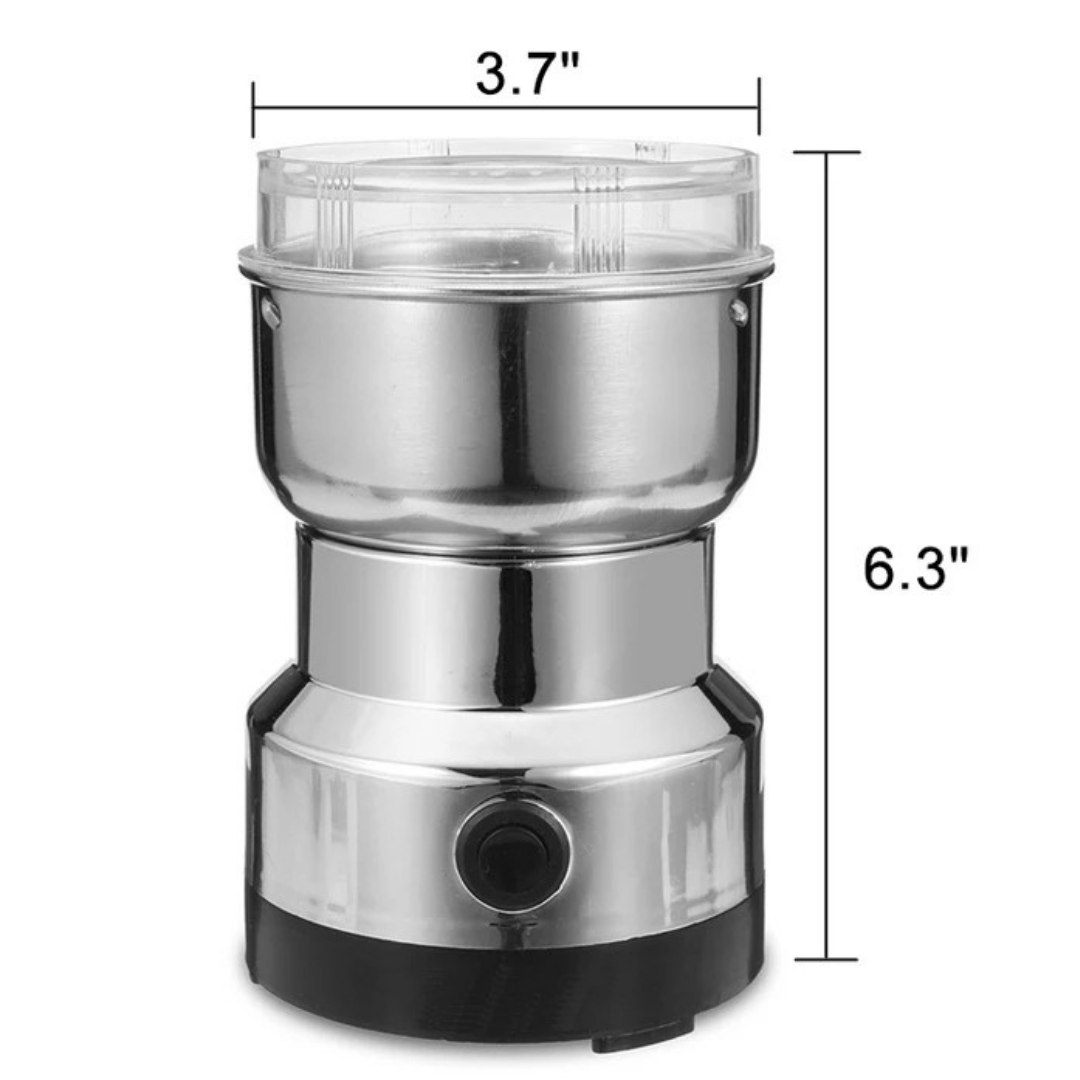 Stainless Steel Electric Coffee Bean & Spice Grinder – Mini Portable Dry Grain Mill | 100g Capacity | Multifunctional Smash Machine - LIFE STORES UGANDA