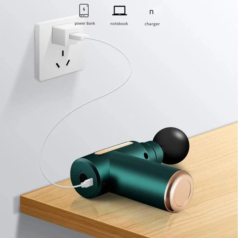 Portable Body Massage Gun – Deep Tissue Relief, Anytime, Anywhere - LIFE STORES UGANDA