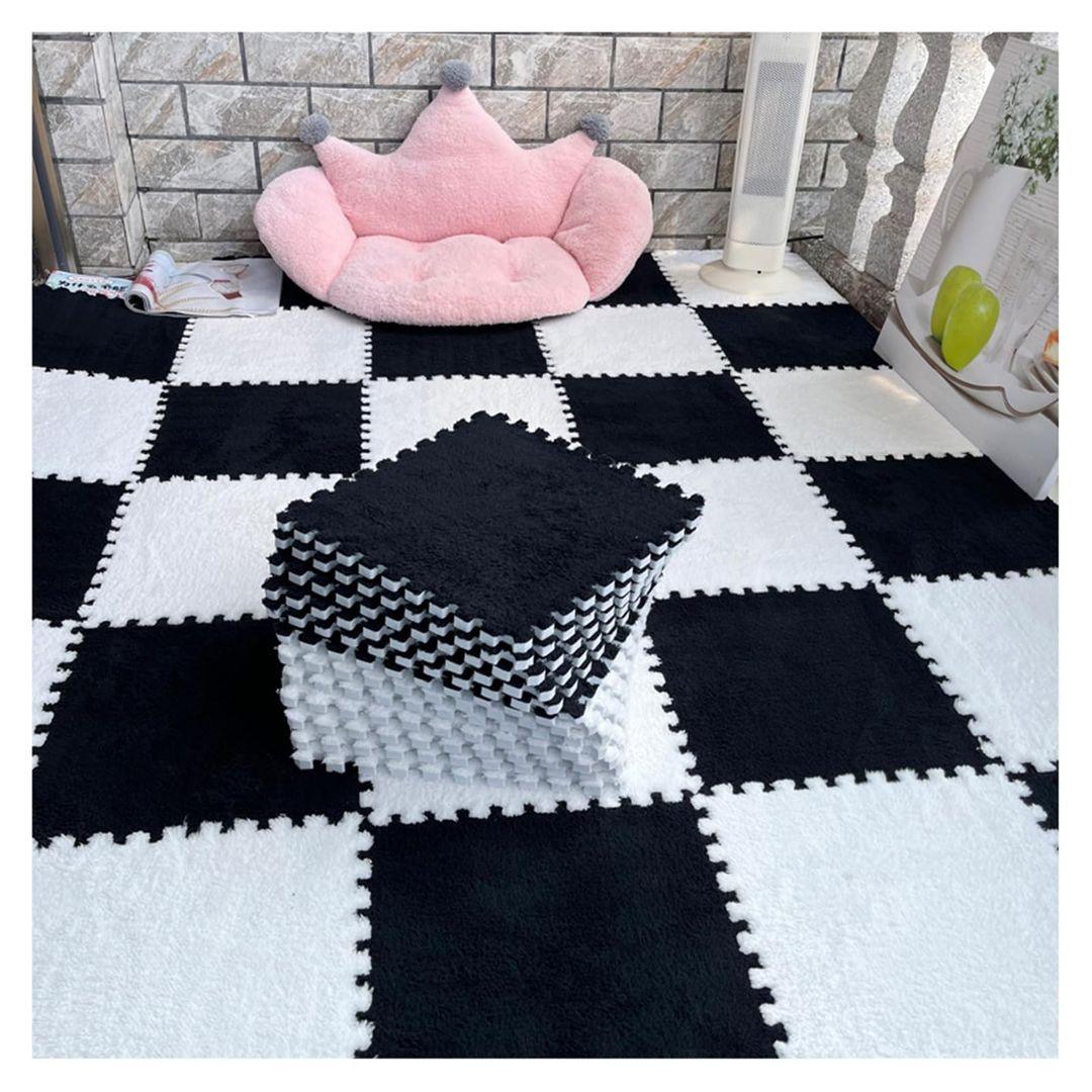 Fluffy Mats for Floor | Interlocking Carpet Tiles for Cozy & Stylish Floors - LIFE STORES UGANDA