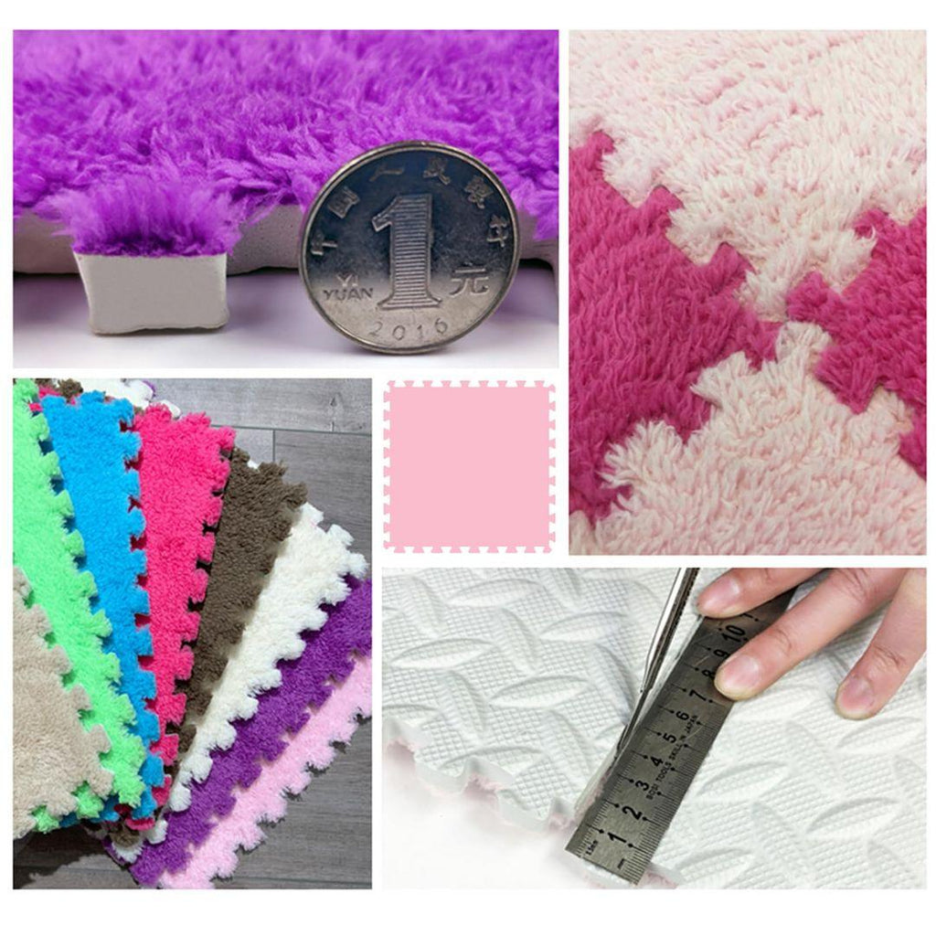 Fluffy Mats for Floor | Interlocking Carpet Tiles for Cozy & Stylish Floors - LIFE STORES UGANDA