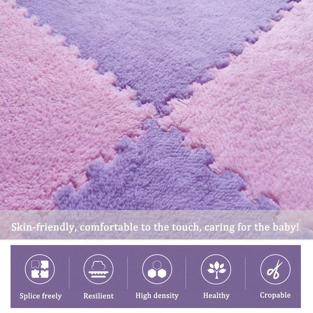 Fluffy Mats for Floor | Interlocking Carpet Tiles for Cozy & Stylish Floors - LIFE STORES UGANDA