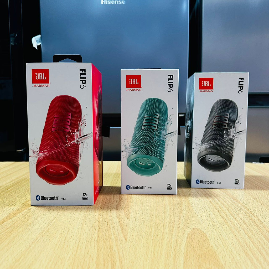 JBL Flip 6 Bluetooth Speaker | Waterproof IP67 Portable Bass Speaker with JBL Pro Sound