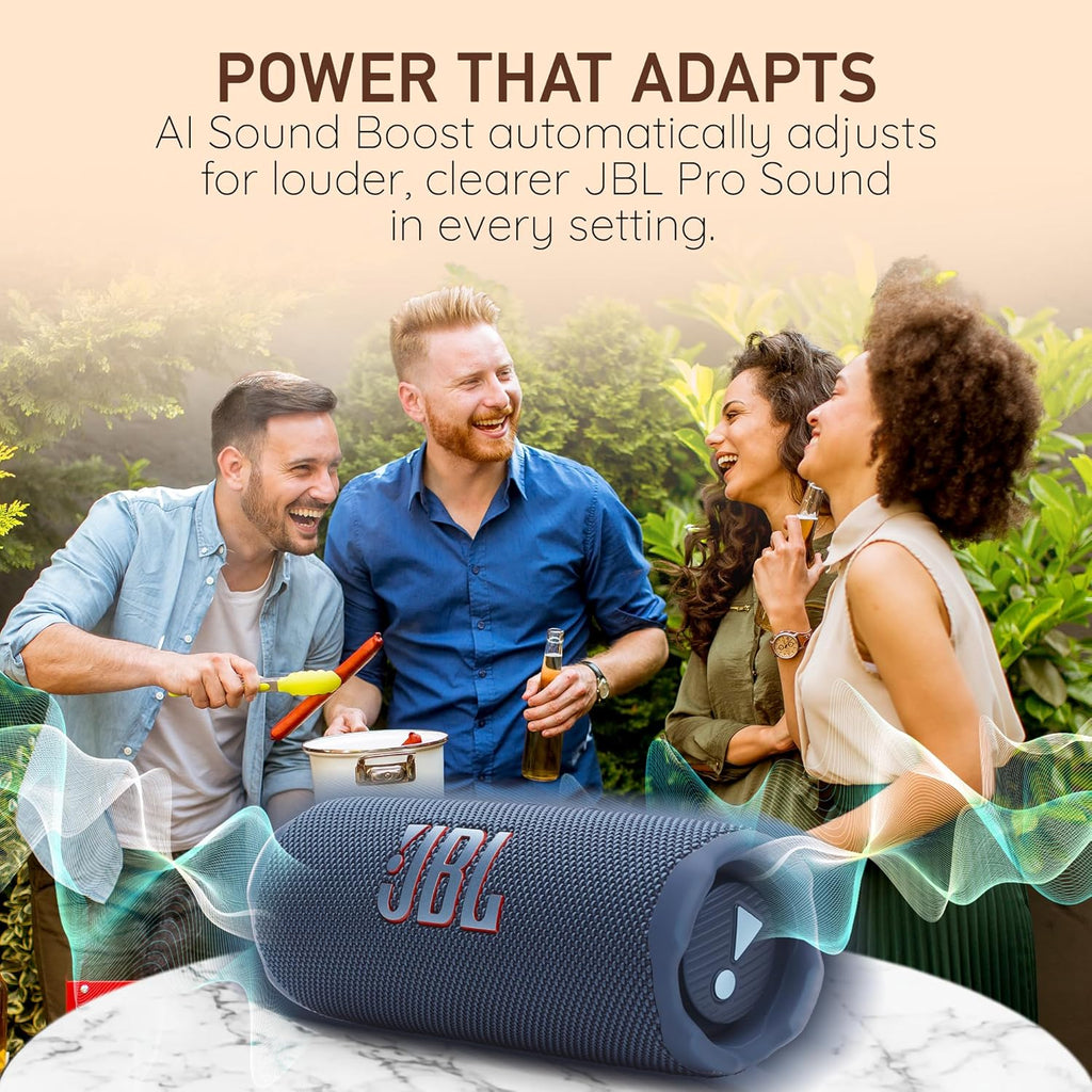 JBL Flip 7 Portable Bluetooth Speaker | Waterproof IP68 Bass Speaker with AI Sound Boost