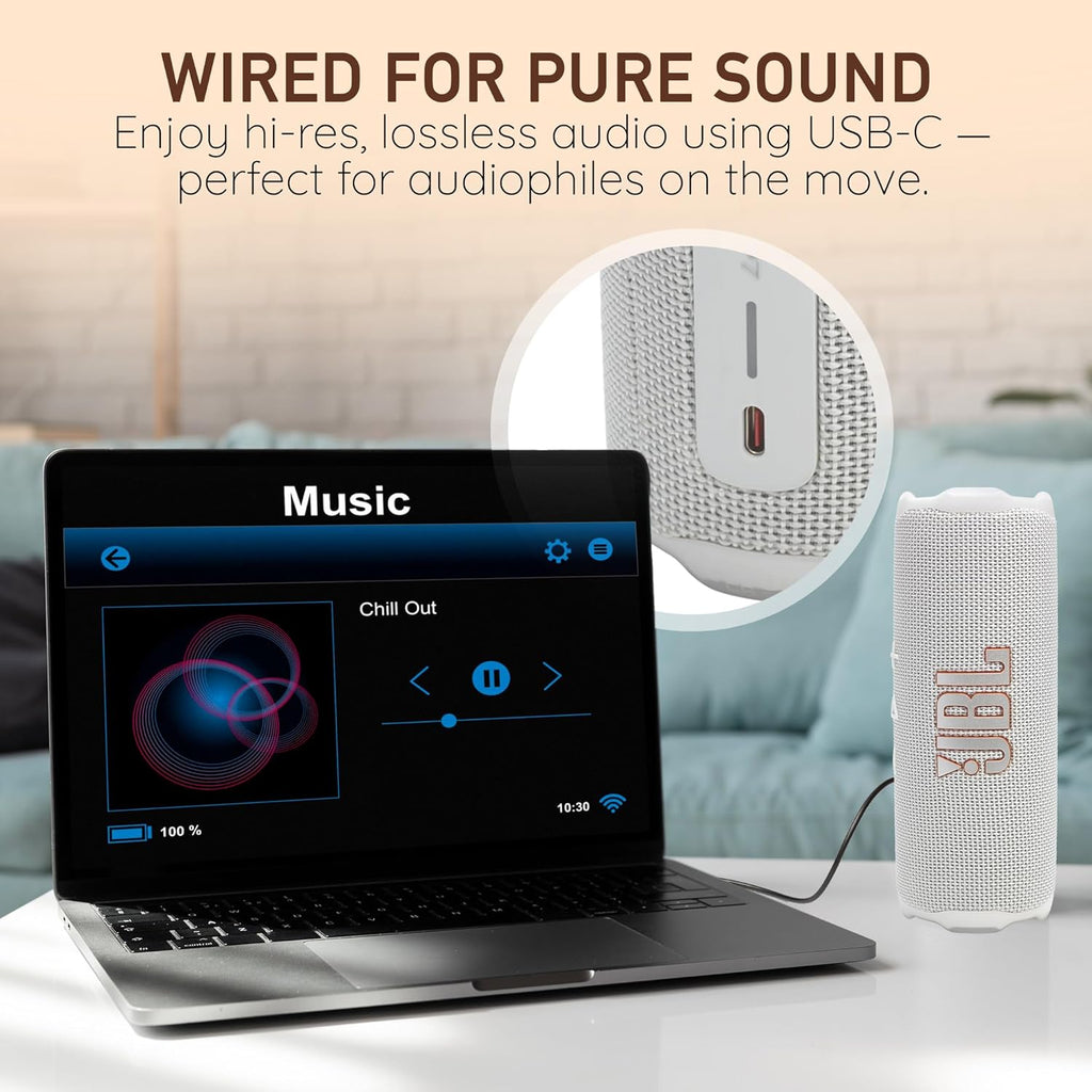 JBL Flip 7 Portable Bluetooth Speaker | Waterproof IP68 Bass Speaker with AI Sound Boost