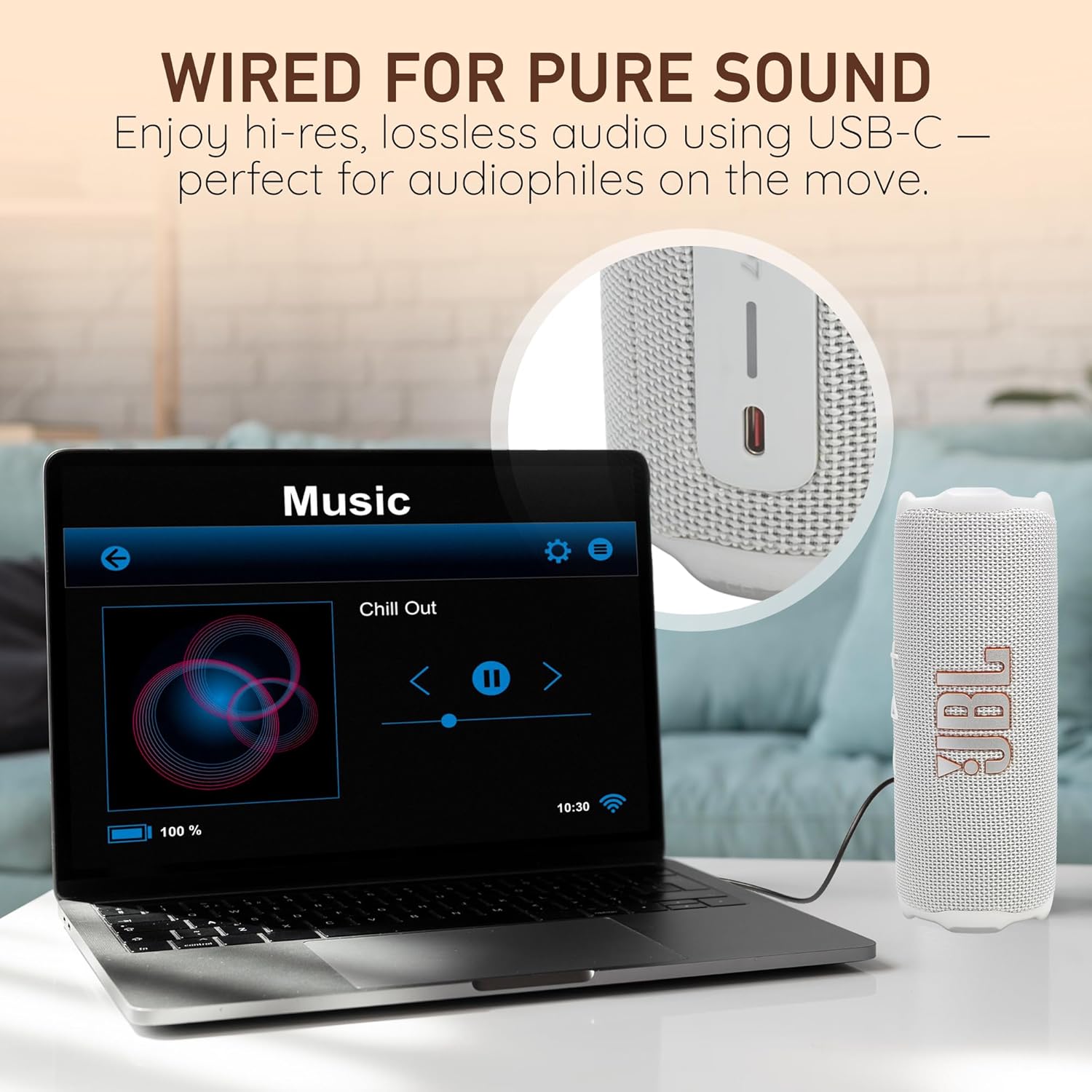 JBL Flip 7 Portable Bluetooth Speaker | Waterproof IP68 Bass Speaker with AI Sound Boost