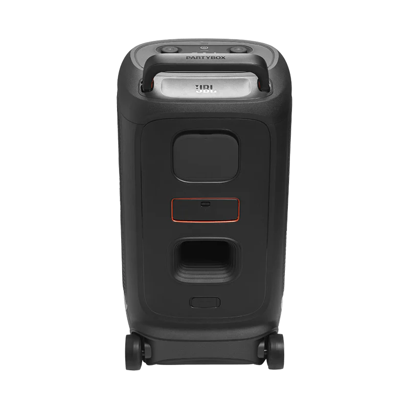 Buy JBL PartyBox 520 Bluetooth party speaker in Uganda. 400W JBL Pro Sound, deep bass, light effects, IPX4 splashproof, 15-hour battery, karaoke and DJ inputs.