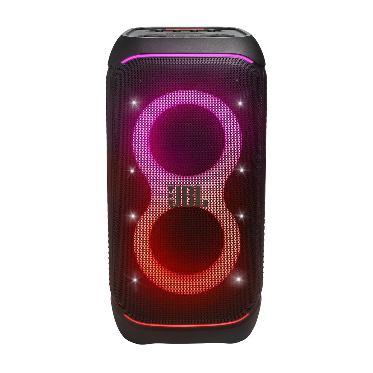 JBL PartyBox Stage 320 Portable Wireless Bluetooth Party Speaker 240W Pro Sound with Wheels & Handle