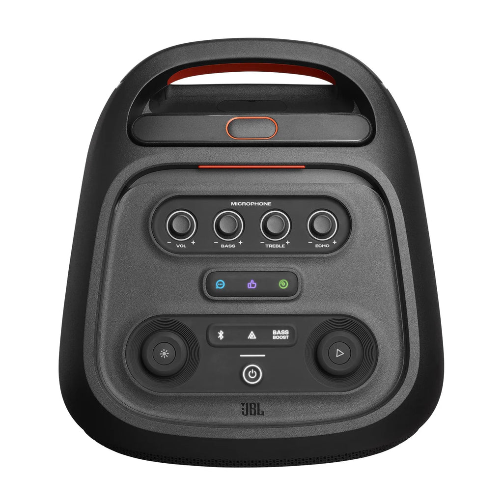 JBL PartyBox Stage 320 Portable Wireless Bluetooth Party Speaker 240W Pro Sound with Wheels & Handle