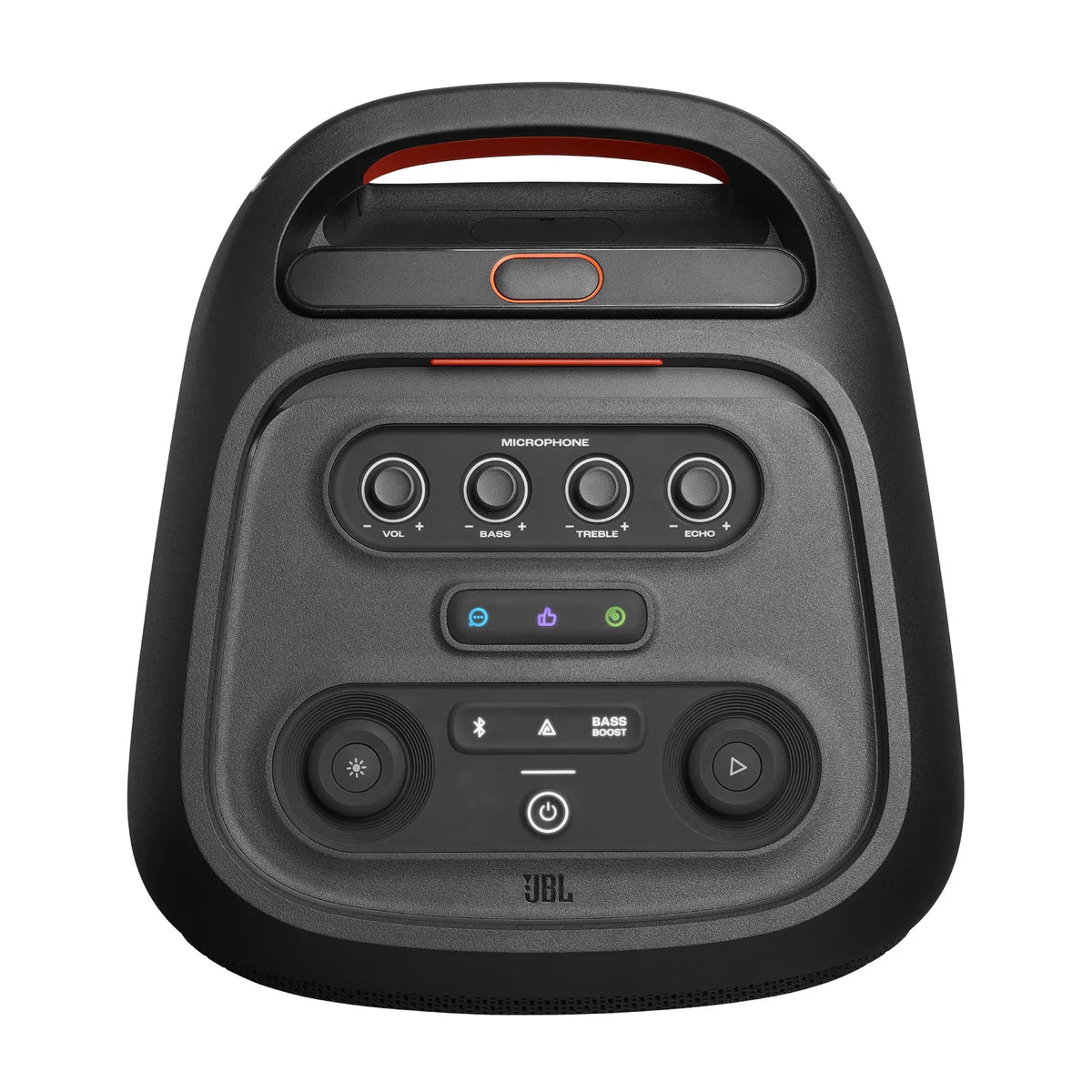 JBL PartyBox Stage 320 Portable Wireless Bluetooth Party Speaker 240W Pro Sound with Wheels & Handle