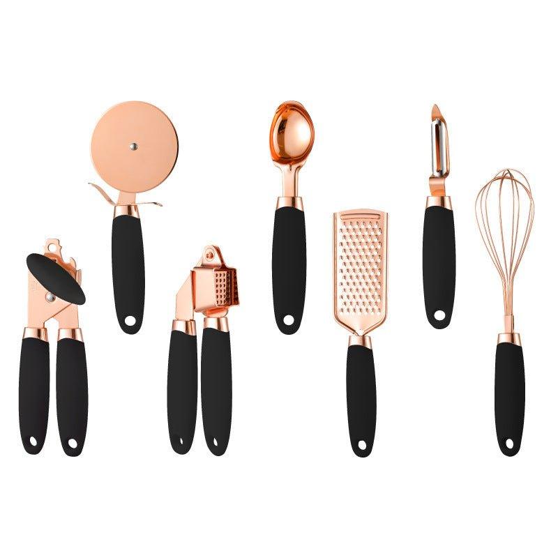 Kitchen Household Peeler Gadget Copper Plating Set - LIFE STORES UGANDA