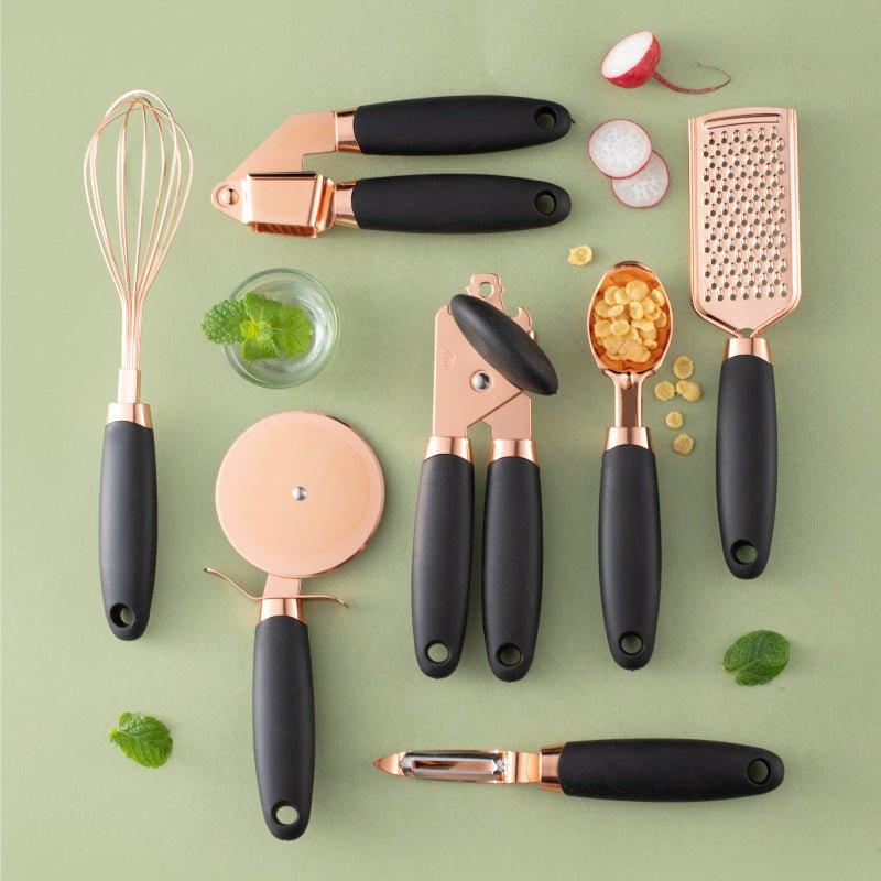 Kitchen Household Peeler Gadget Copper Plating Set - LIFE STORES UGANDA