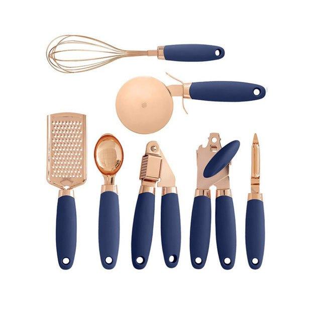 Kitchen Household Peeler Gadget Copper Plating Set - LIFE STORES UGANDA