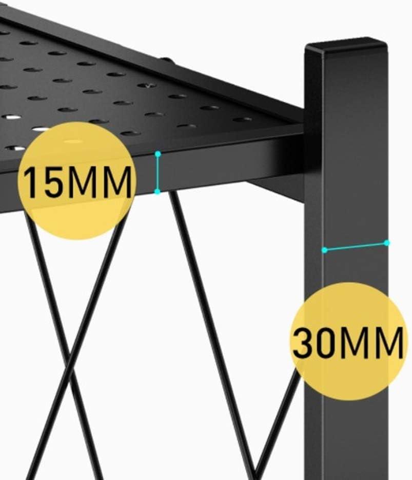 5-Layer Foldable Storage Rack – Heavy Duty Steel Organizer, Installation-Free, Large Capacity Storage Shelf - LIFE STORES UGANDA