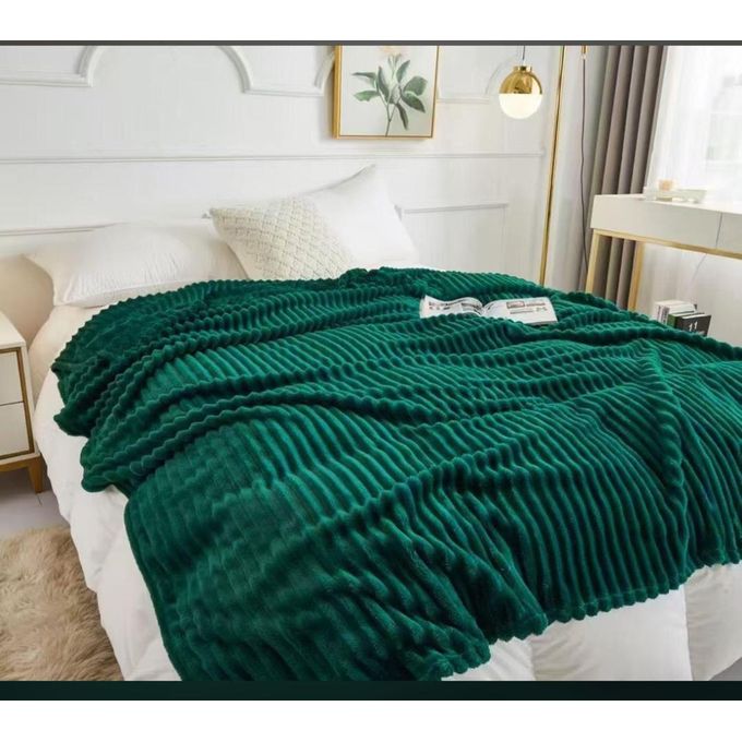 Luxury Soft Fleece Blanket Warm Lightweight Microfiber Polyester Throw Blanket