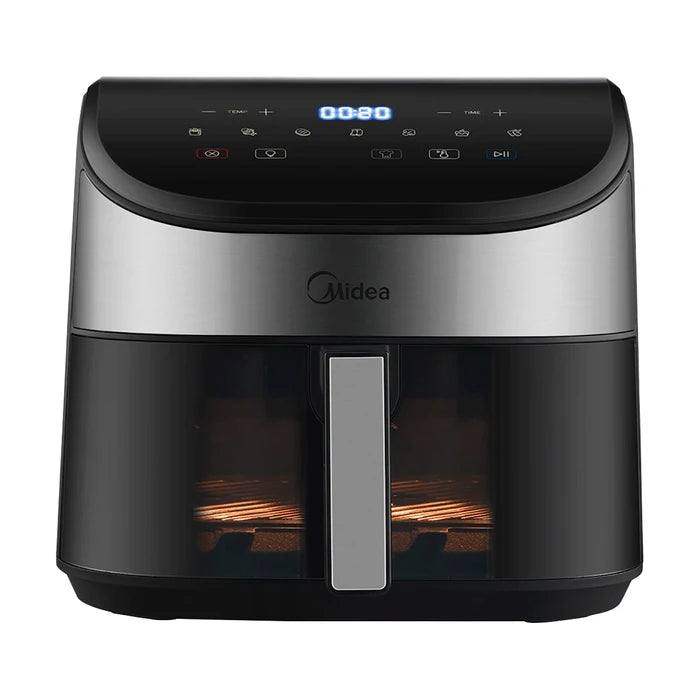 Midea 5.5L Digital Air Fryer MF-CYSSMW2 – 1800W, 7 Presets, HeatXpress Technology