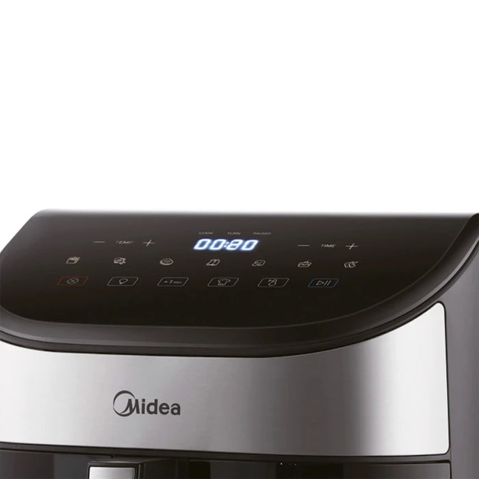 Midea 5.5L Digital Air Fryer MF-CYSSMW2 – 1800W, 7 Presets, HeatXpress Technology