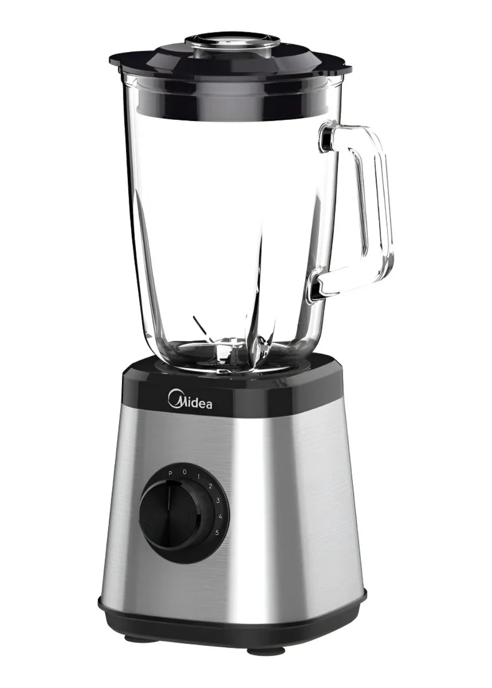 Midea MJ-BL6006W Blender 1.5L – 400W, Glass Jar, 2 Speed + Pulse, Ice Crush