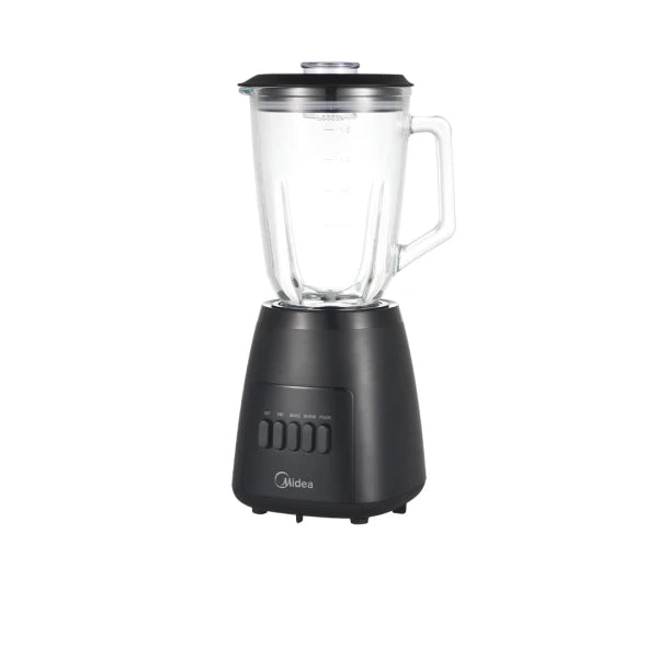Midea MJ-BL6014W1 Blender 1.5L – 600W, 3 Speeds + Pulse, Grinder, Glass Jar