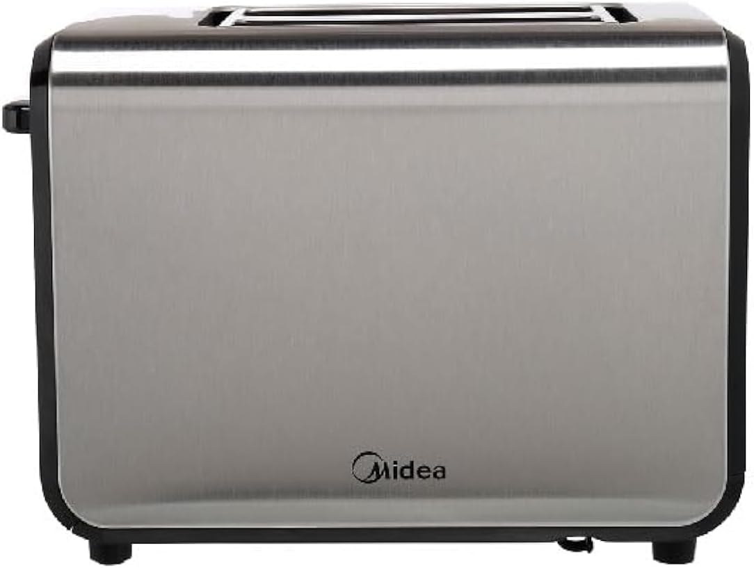 Midea 2 Slice Toaster MT-RW2L20W – 950W, 7 Browning Levels, Stainless Steel